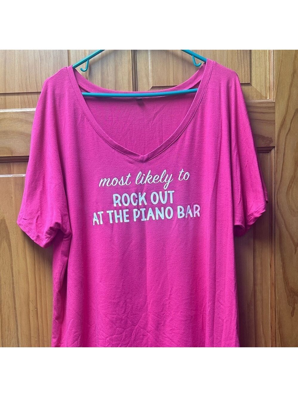 Pink Graphic Women's Top